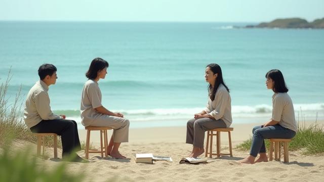 김지혜 작가와 함께하는 제주 해변 독서 토크